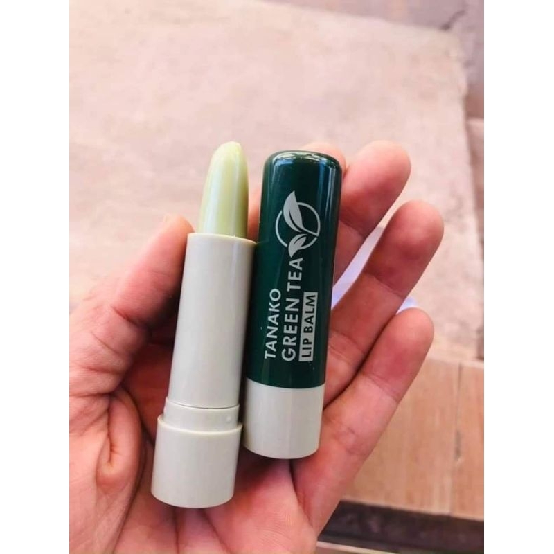 Son dưỡng môi trà xanh Tanako Green Tea Lip Balm Thái Lan