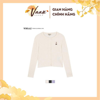  Áo Cardigan Who.a.u Steve Bear Calofornia 