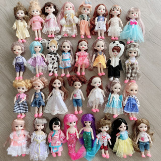 💥 Xả hàng Búp bê barbie Baboliy 16cm kèm váy giày