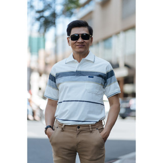 Áo thun polo nam trơn cổ bẻ basic vải cotton trẻ trung melan