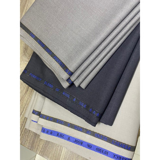 Vải quần tây wool cashmere nhập khẩu - vải quần tây đen - vải quần tây xanh đen
