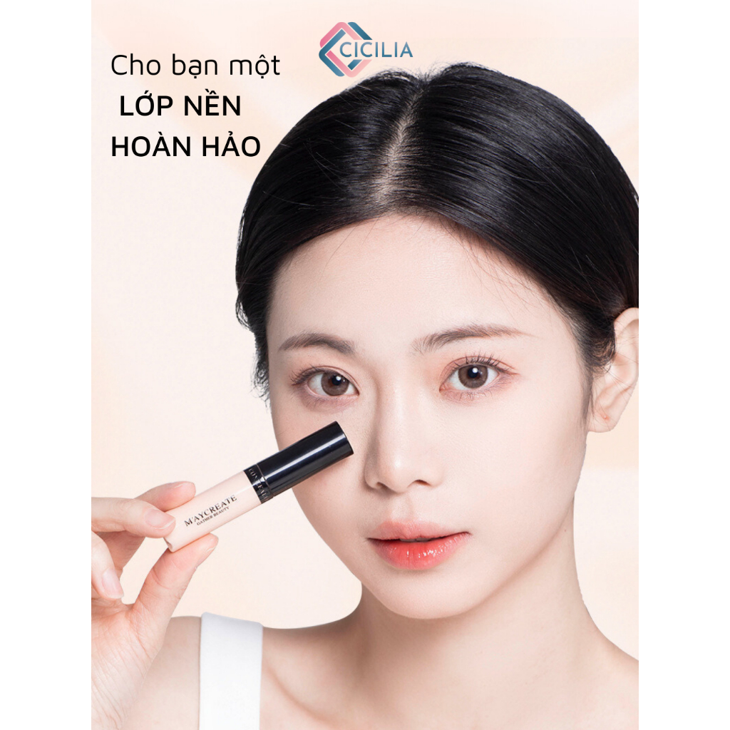 Kem Che Khuyết Điểm CICILIA Gồm 3 Màu Chuyên Dụng Che Phủ Hiệu Quả Lâu Trôi CI-011
