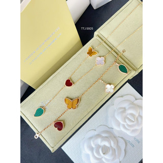 Set trang sức cỏ hoa bạc 925