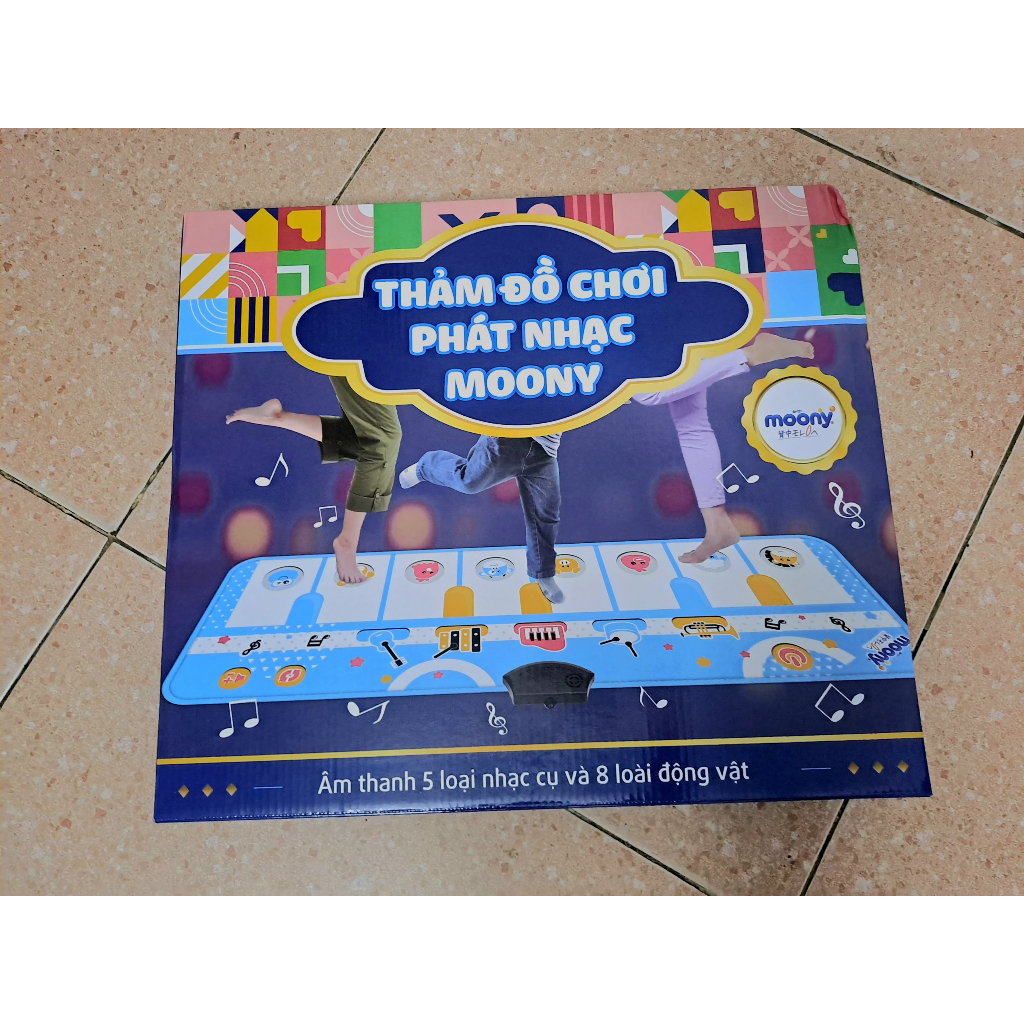 THẢM ĐỒ CHƠI PHÁT NHẠC MOONY