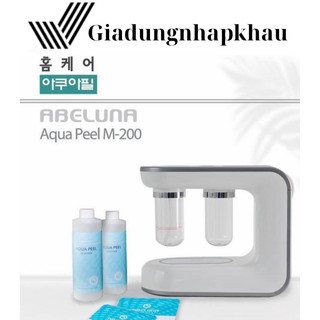 Máy làm sạch sâu da aqua peeling abeluna m200, giảm thâm nám, giúp trẻ hóa và căng da, nhập hàn, bh 12 tháng