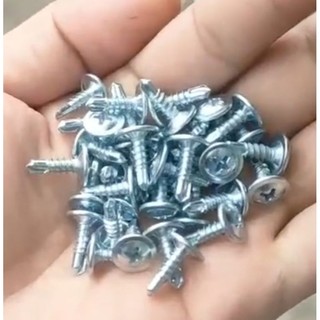 Hàng loại 1. 100gram vít tự khoan đầu dù, đầu tròn, đầu nấm các cỡ.