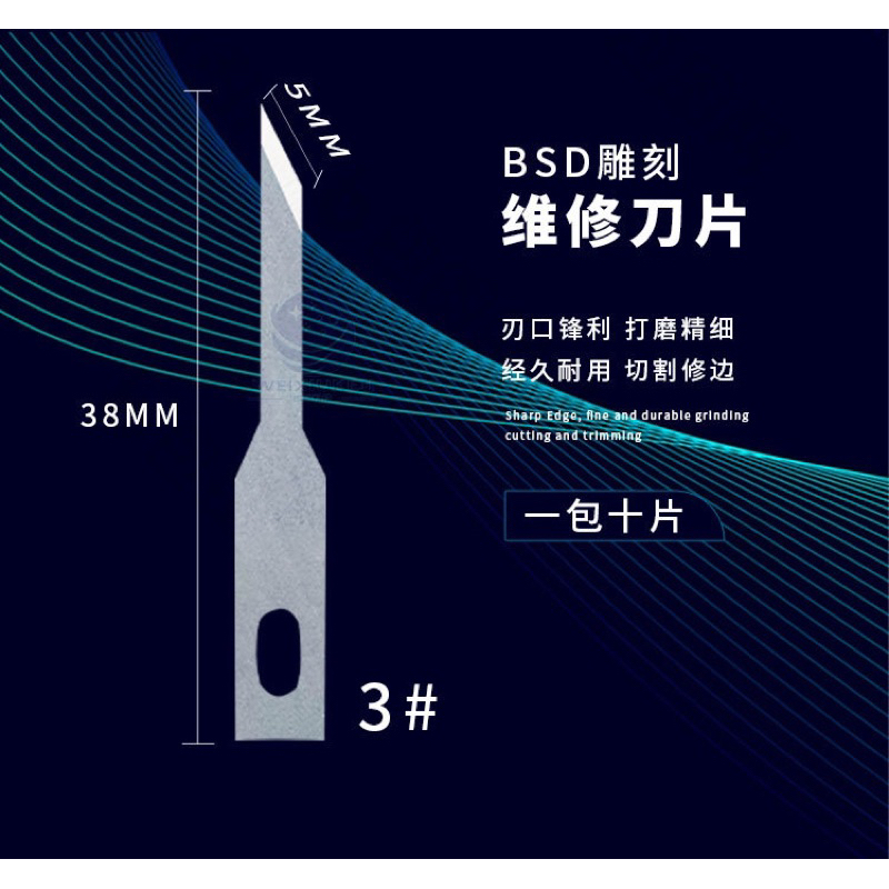 Lưỡi dao, cán dao làm chân, cạo keo ic, tách lưng