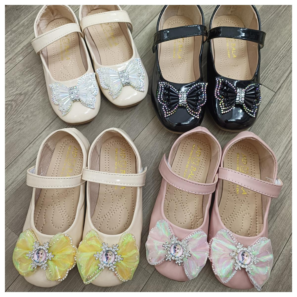 Giầy búp bê lẻ size cho bé  3 màu thời trang đáng yêu