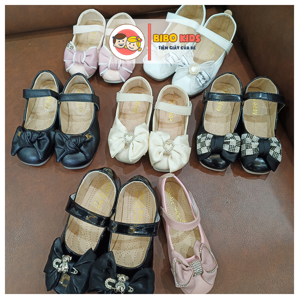 Giầy búp bê lẻ size cho bé  3 màu thời trang đáng yêu