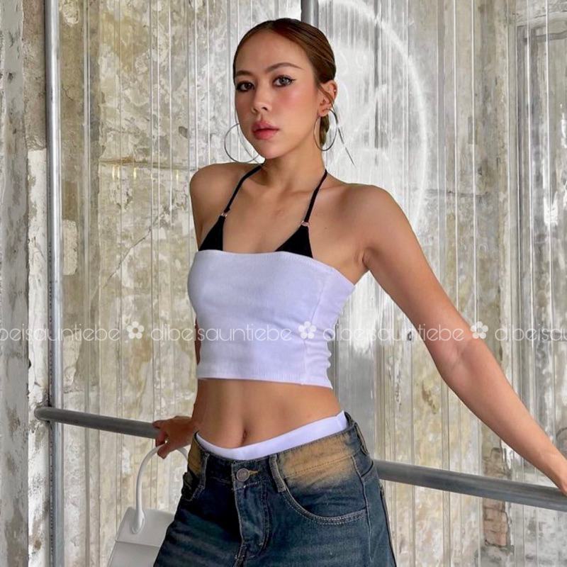 ✿ dìBé | Ribbed Tube Top