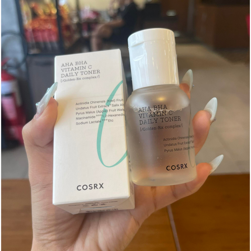 Toner Trắng Sáng Da COSRX REFRESH AHA BHA VitaminC Daily Toner 50ml