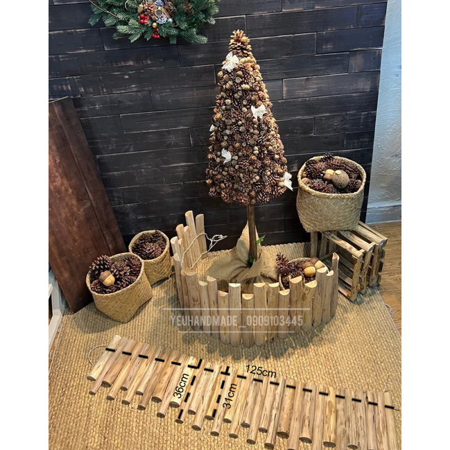 Hàng Rào Gỗ Decor