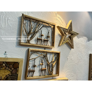 Ngôi Sao Gỗ Decor