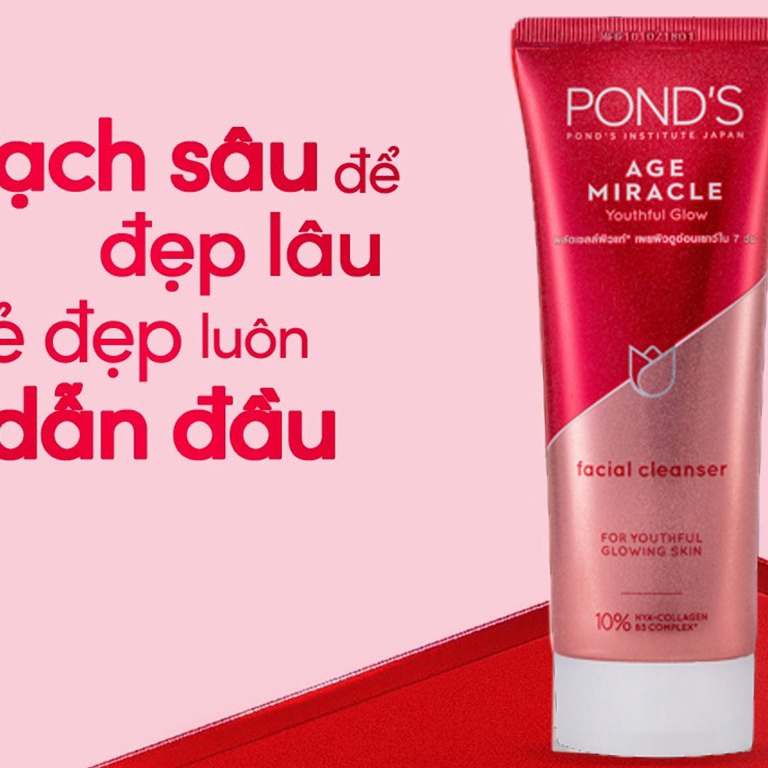 Combo Sữa Rửa Mặt Và Kem POND'S Chống Lão Hoá Ban Đêm Thái Lan Chính Hãng