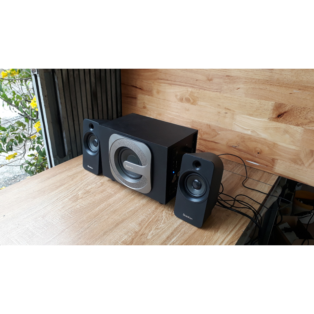 Loa vi tính Bluetooth Boston đọc thẻ nhớ SD/USB