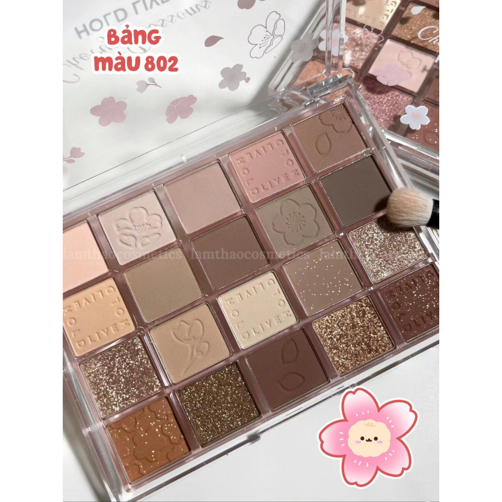 Bảng Mắt 20 Ô Hold Live Evening Sakura Dance Eyeshadow Palette