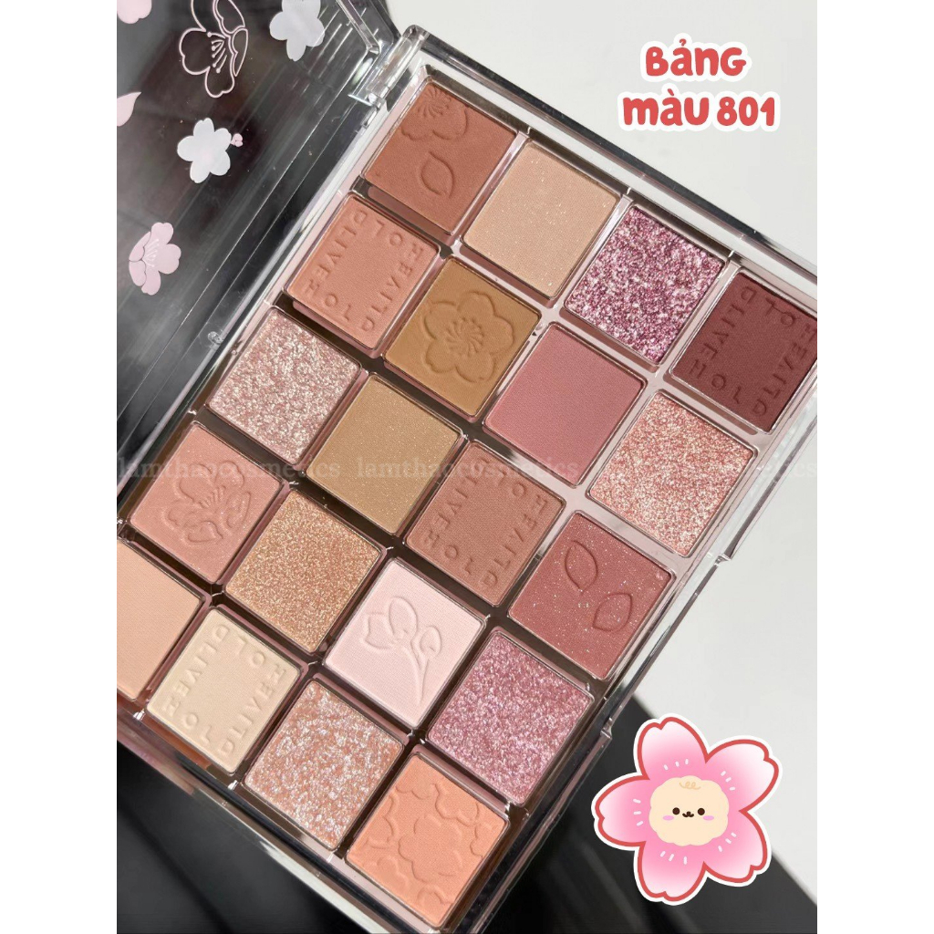 Bảng Mắt 20 Ô Hold Live Evening Sakura Dance Eyeshadow Palette