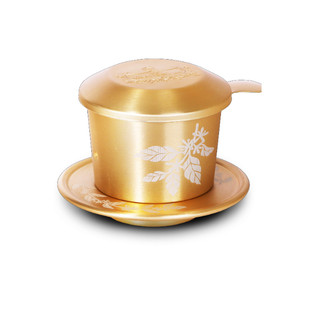King Coffee Phin Pha cà phê mạ vàng cao cấp | Inox không gỉ dày dặn