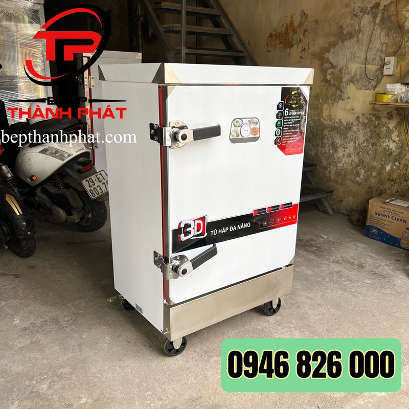 Tủ nấu cơm 8 khay giá rẻ, Bảo hành 12 tháng,