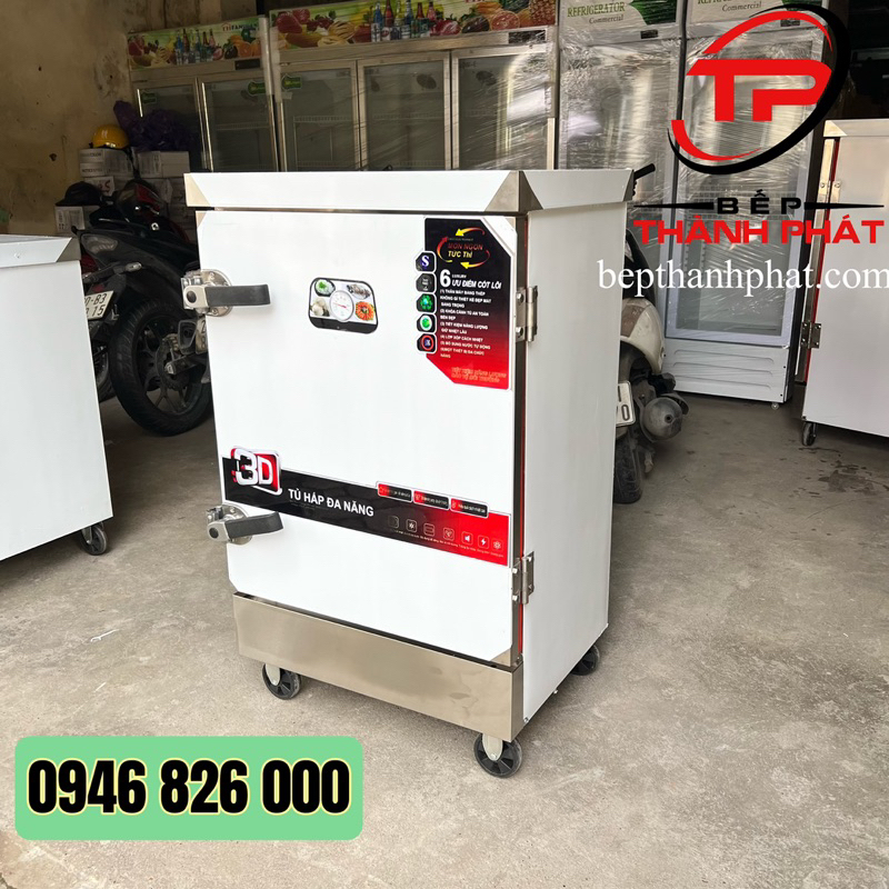 Tủ nấu cơm 8 khay giá rẻ, Bảo hành 12 tháng,