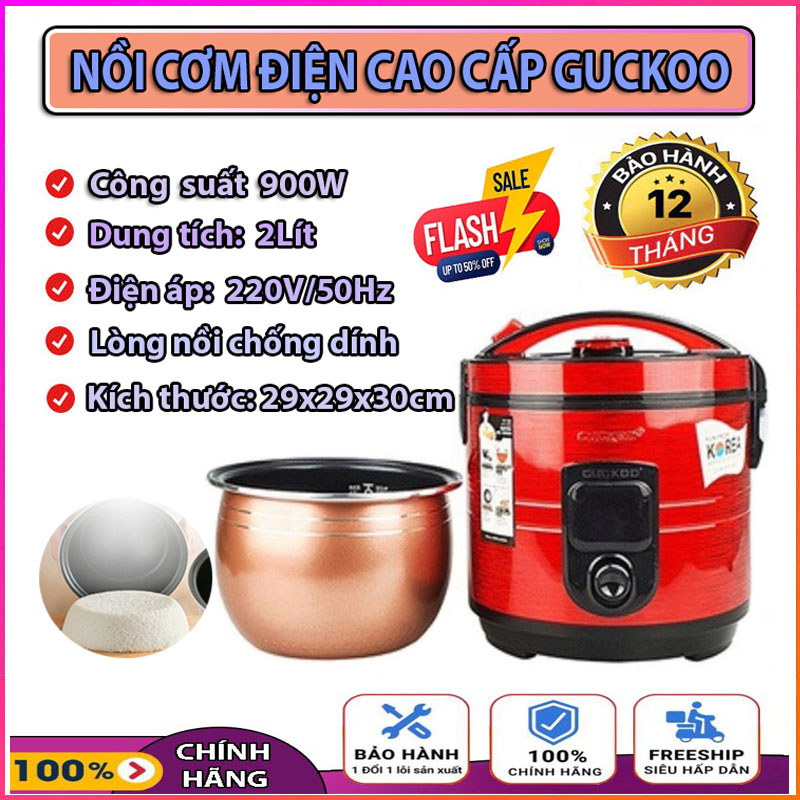 [CHÍNH HÃNG] Nồi Cơm Điện Cuckoo Dung Tích 1L -1.2L- 2L Lòng Siêu Dày Nấu Cơm Ngon, Nồi Cơm Điện Tử, Nồi Cơm Điện Mini