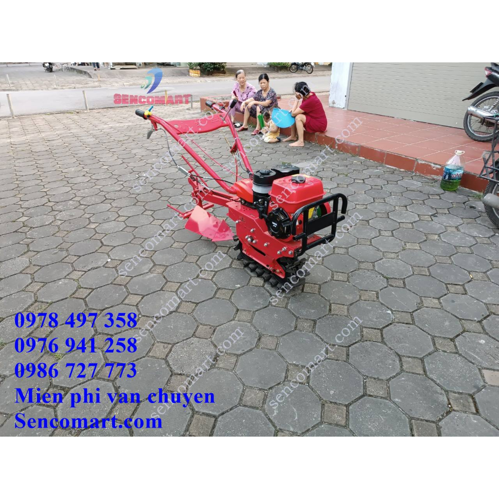 Máy cày mini dùng cho gia đình, địa hình đồi núi