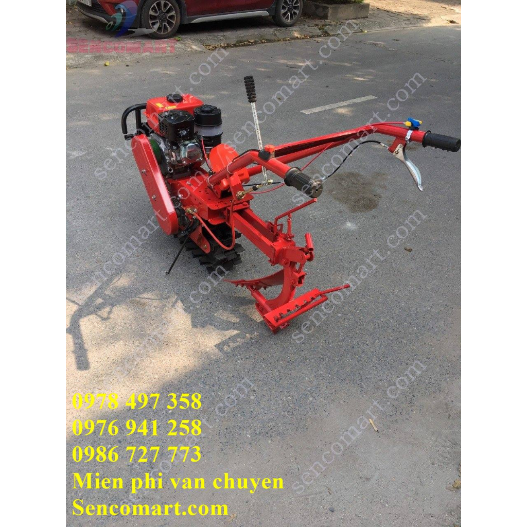 Máy cày mini dùng cho gia đình, địa hình đồi núi