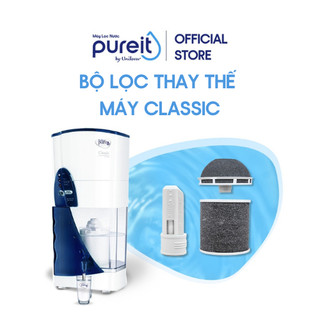 Bộ lọc thay thế máy lọc nước Pureit Classic gồm 3 lõi lọc công suất lọc 3000L