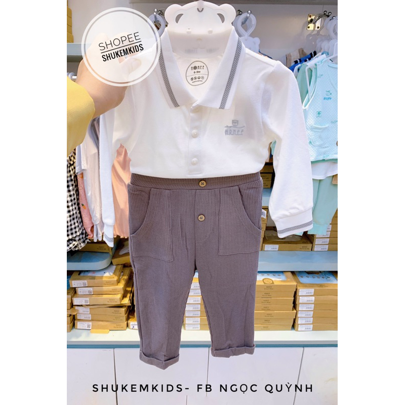 Chaang - Quần giả demin thời trang cho bé