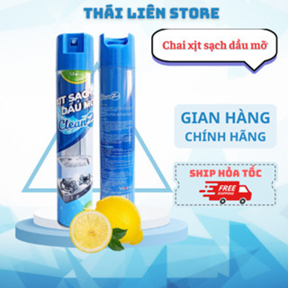 Bình xịt tẩy dầu mỡ nhà bếp CleanZ 450ml đánh bay vết bẩn cứng đầu trên xoong nồi,tường gạch lưới máy hút mùi 