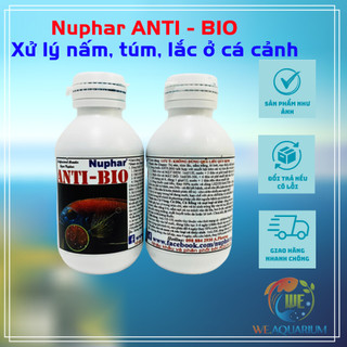 Nuphar Anti Bio - Dung dịch xử lý nấm, túm lắc ở cá cảnh, rửa trùn chỉ