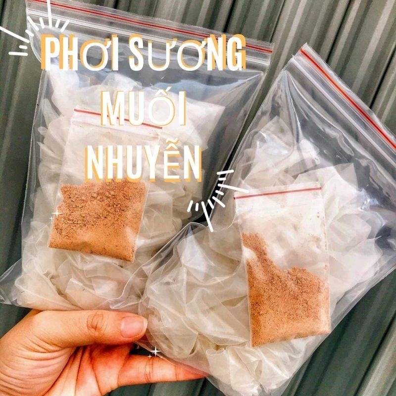 COMBO 5 bịch bánh tráng phơi sương muối nhuyễn