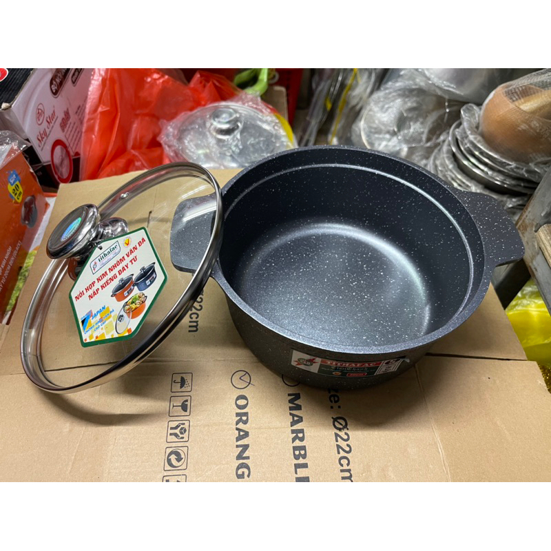 NỒI ĐÚC VÂN ĐÁ ĐÁY TỪ MARBLE TIẾN THÀNH