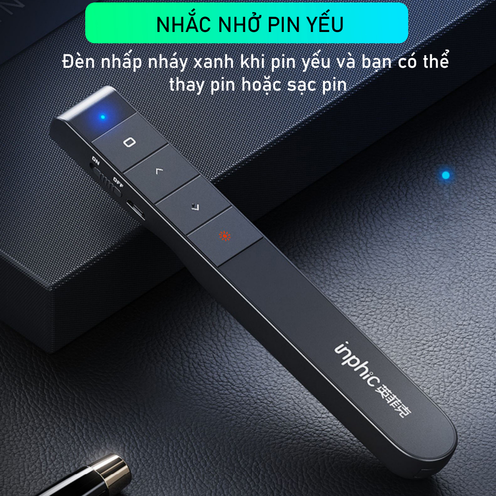 Bút trình chiếu văn phòng INPHIC PL1H dạy học Power Point Word Excel dành cho giáo viên học sinh sinh viên