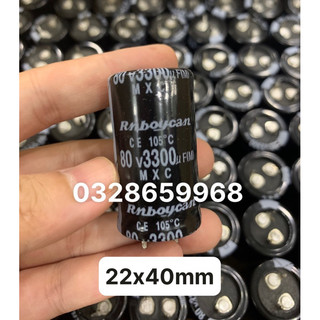 Tụ nguồn 3300uf/80v các cỡ