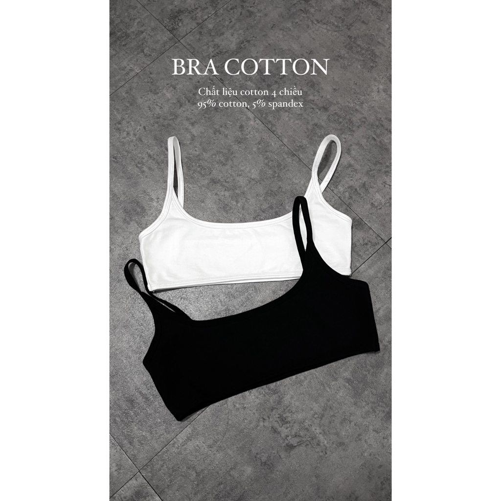 Áo BRA Cotton Chính Phẩm Êm Ái Thoải Mái