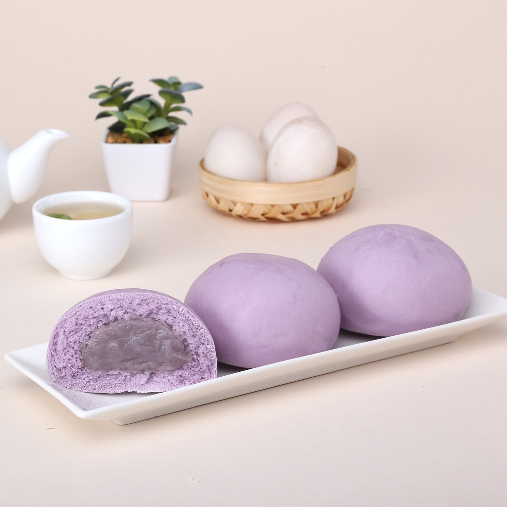 CHÍNH HÃNG Gói 4 Bánh Bao Nhân Khoai Môn THỌ PHÁT FOOD 280g