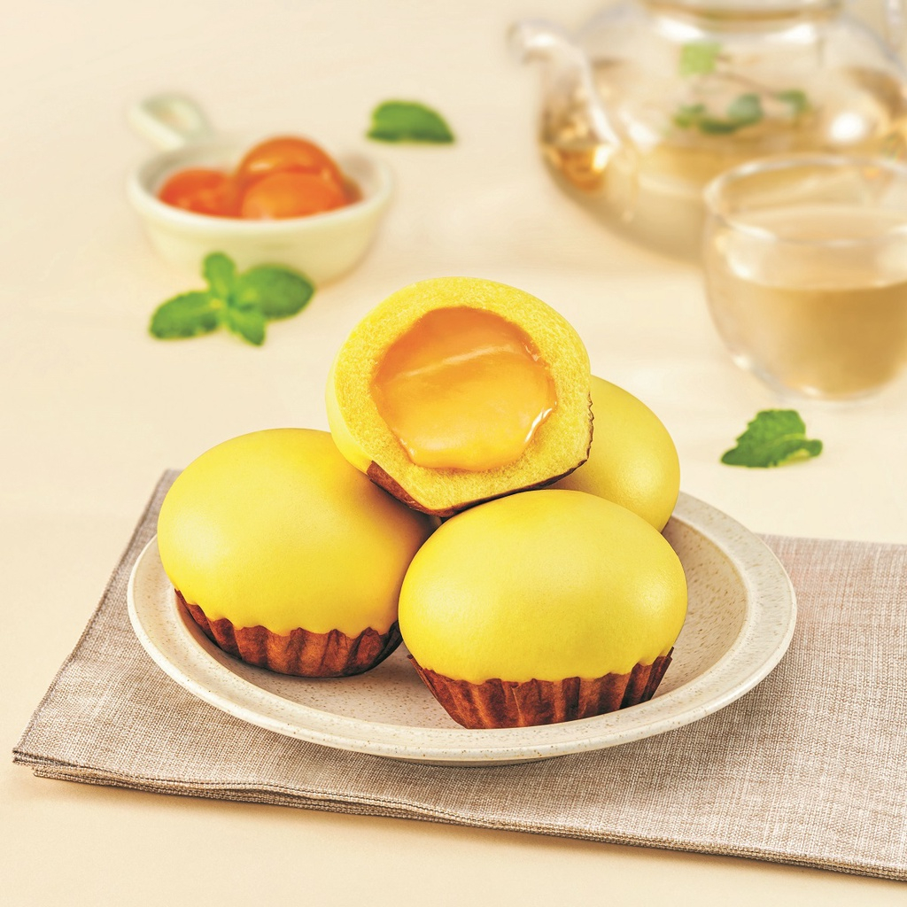 CHÍNH HÃNG Gói 6 Bánh Bao Hoàng Kim  THỌ PHÁT FOOD 300g