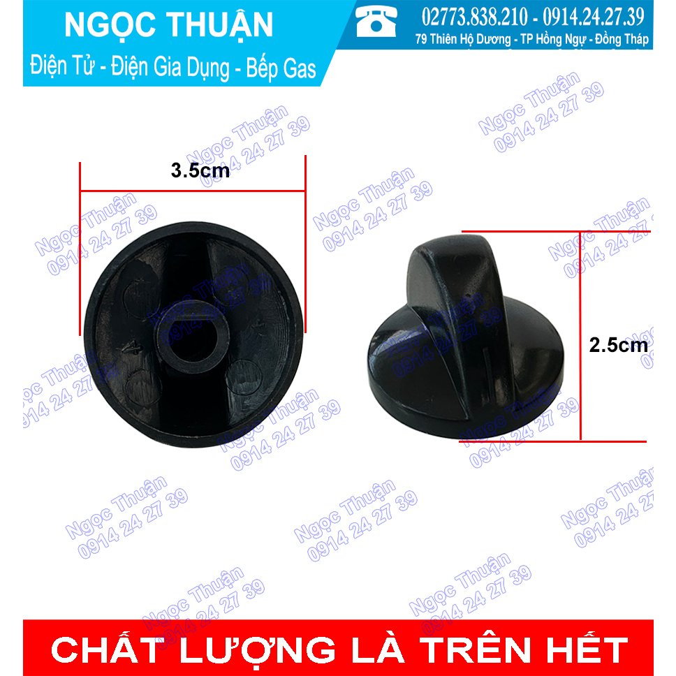 Nút vặn bếp gas thông dụng