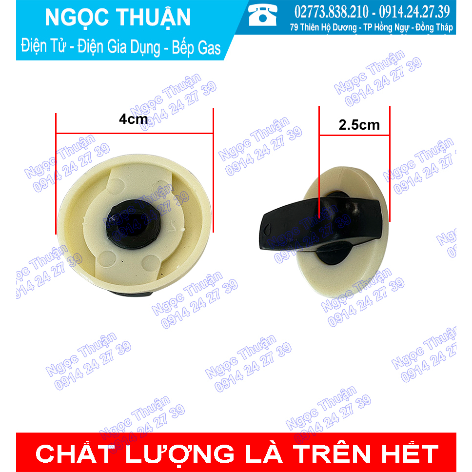 Nút vặn bếp gas thông dụng