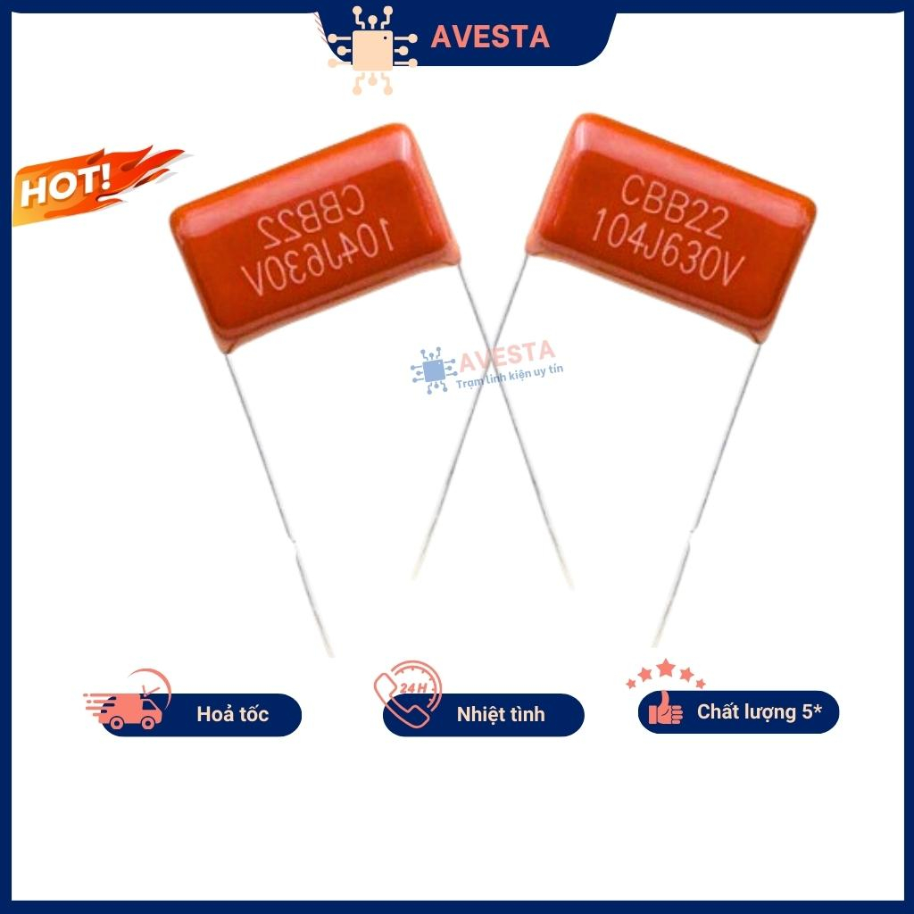 Tụ 104J 630V chất lượng tốt Avesta