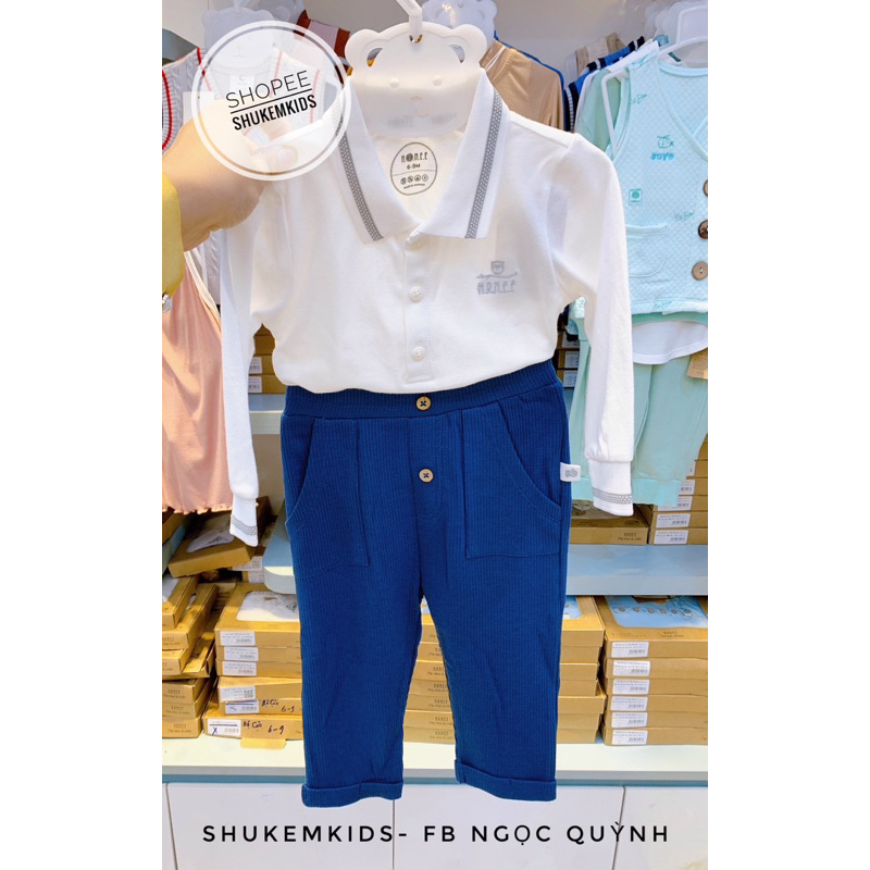 Chaang - Quần giả demin thời trang cho bé