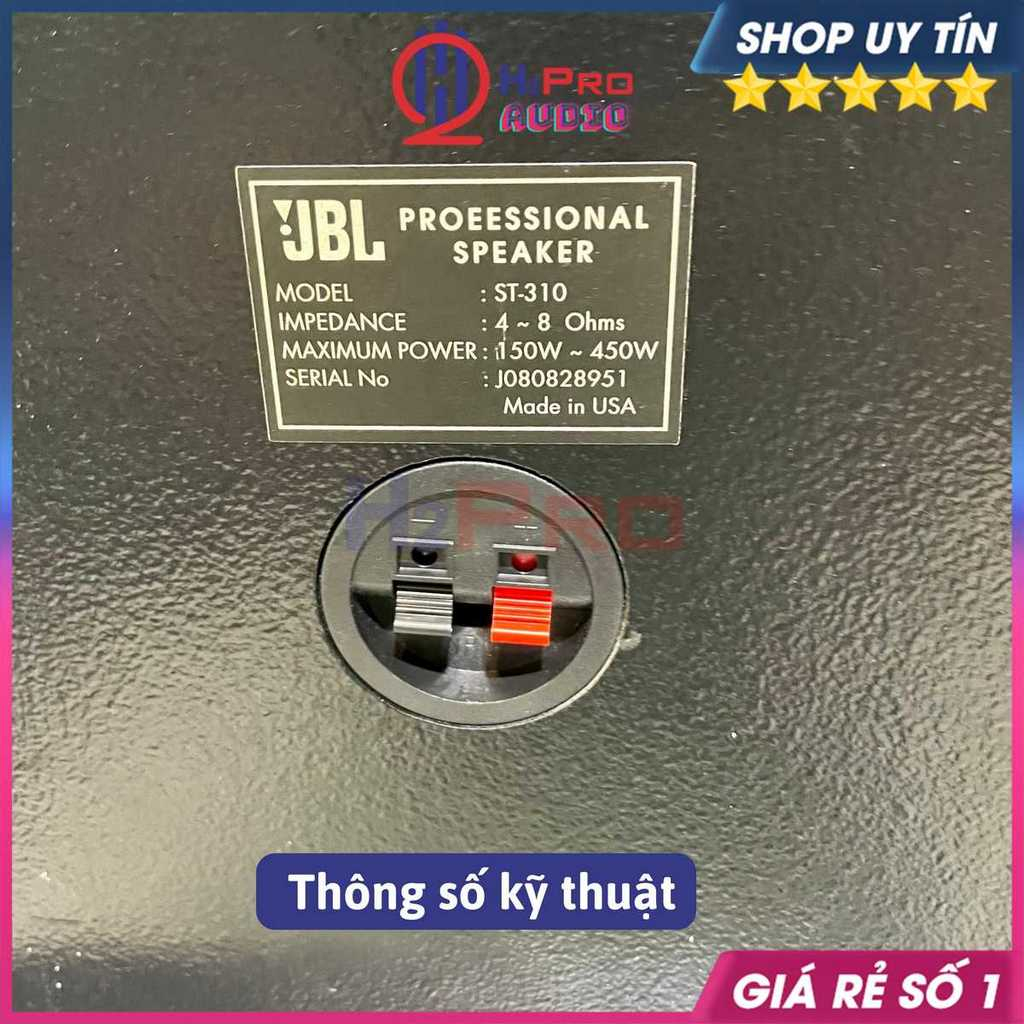 Loa Treble Rời 350 JBL ST310 250W Thùng Gỗ - Phân Tần Bóng , Loa Siêu Tép Rời  Đẳng Cấp - H2Pro Audio