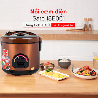 Nồi Cơm Điện Sato 18B061 1.8L