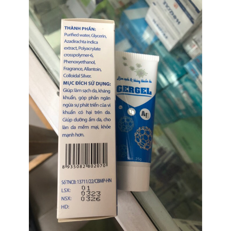 Kem bôi da GERGEL