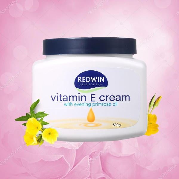 Kem dưỡng ẩm Redwin Vitamin E Cream 300g Úc của Úc bảo vệ da khô, dưỡng da mềm mịn, ngăn ngừa nếp nhăn
