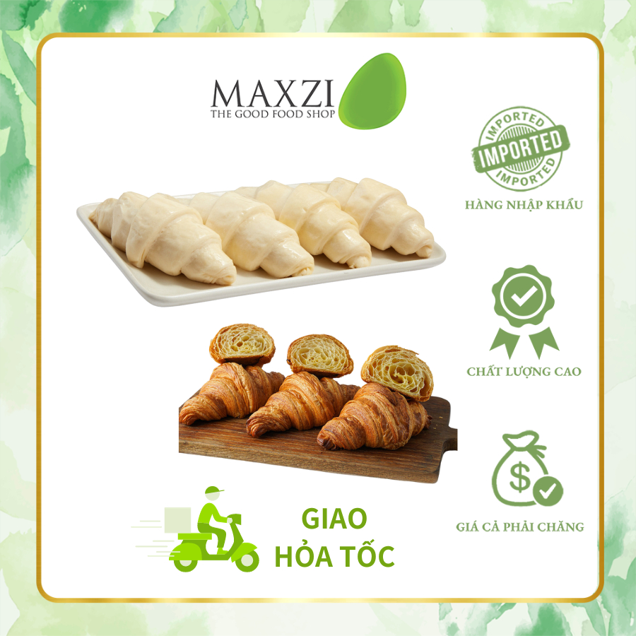 Bánh Sừng Trâu Bơ Truyền Thống Đông Lạnh Delifrance 70g (HSD 01/02/2024)