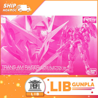  Mô hình lắp ráp Bandai Gundam RG 1 144 Trans-Am   Trans Am Raiser Gloss Injection Ver  P-bandai  