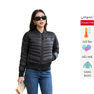 Áo Phao Nữ Bomber LAROMA | Giữ Ấm - Siêu Nhẹ - Dáng Basic