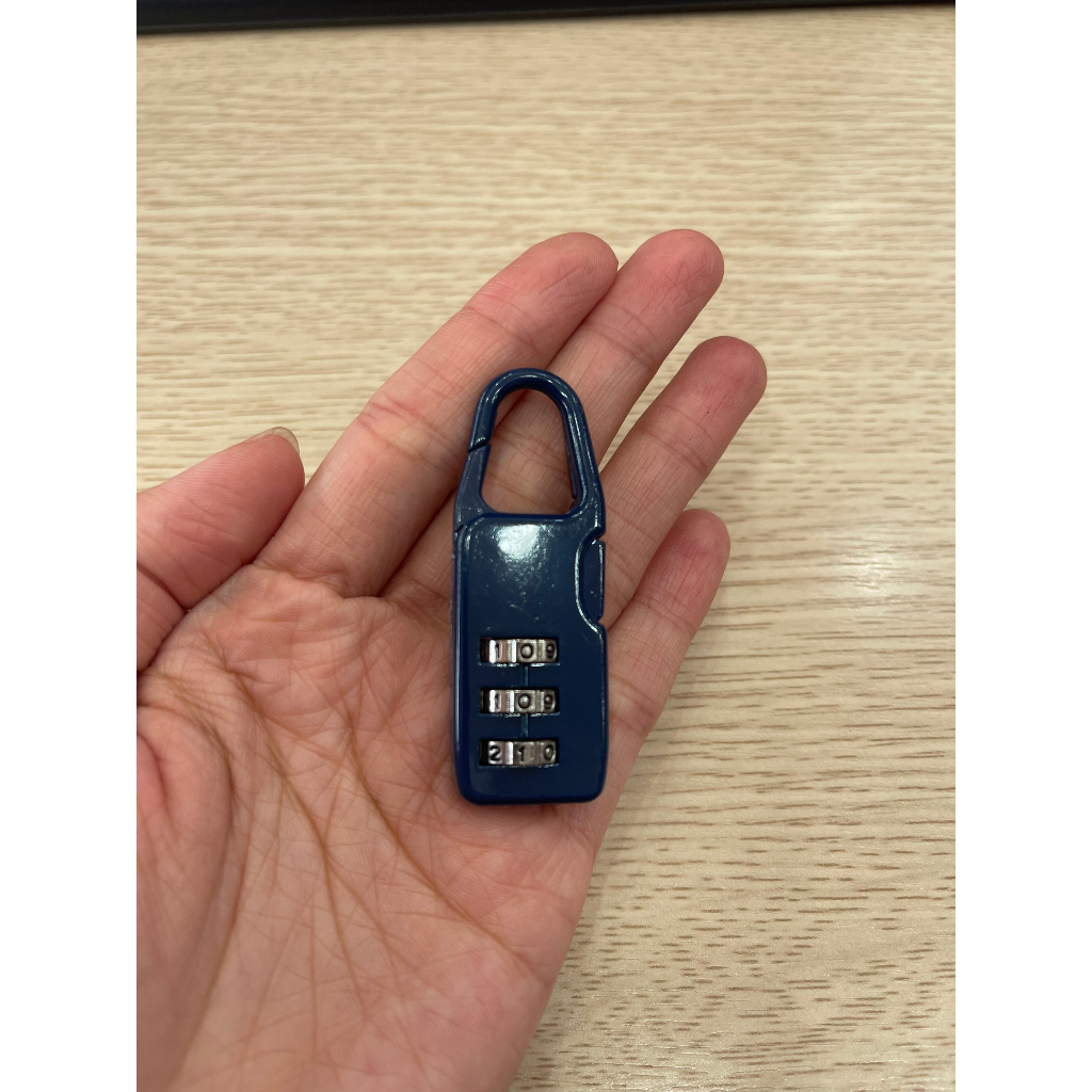 Ổ khóa 3 số hàng cao cấp dùng khóa hành lý du lịch Vali, balo, túi xách